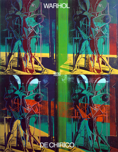 Giorgio de Chirico - Andy Warhol - Warhol Verso De Chirico - 1985 Softbound Gallery Exhibition Catalog